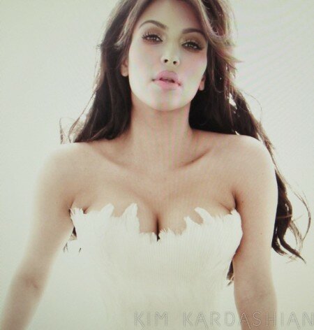 Kim Kardashian cosmo photoshoot