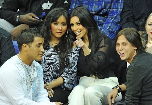 Celebrities Attend The Dallas Mavericks Vs New Jersey Nets Game - January 22, 2011