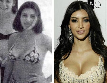 Kim Kardashian in High School