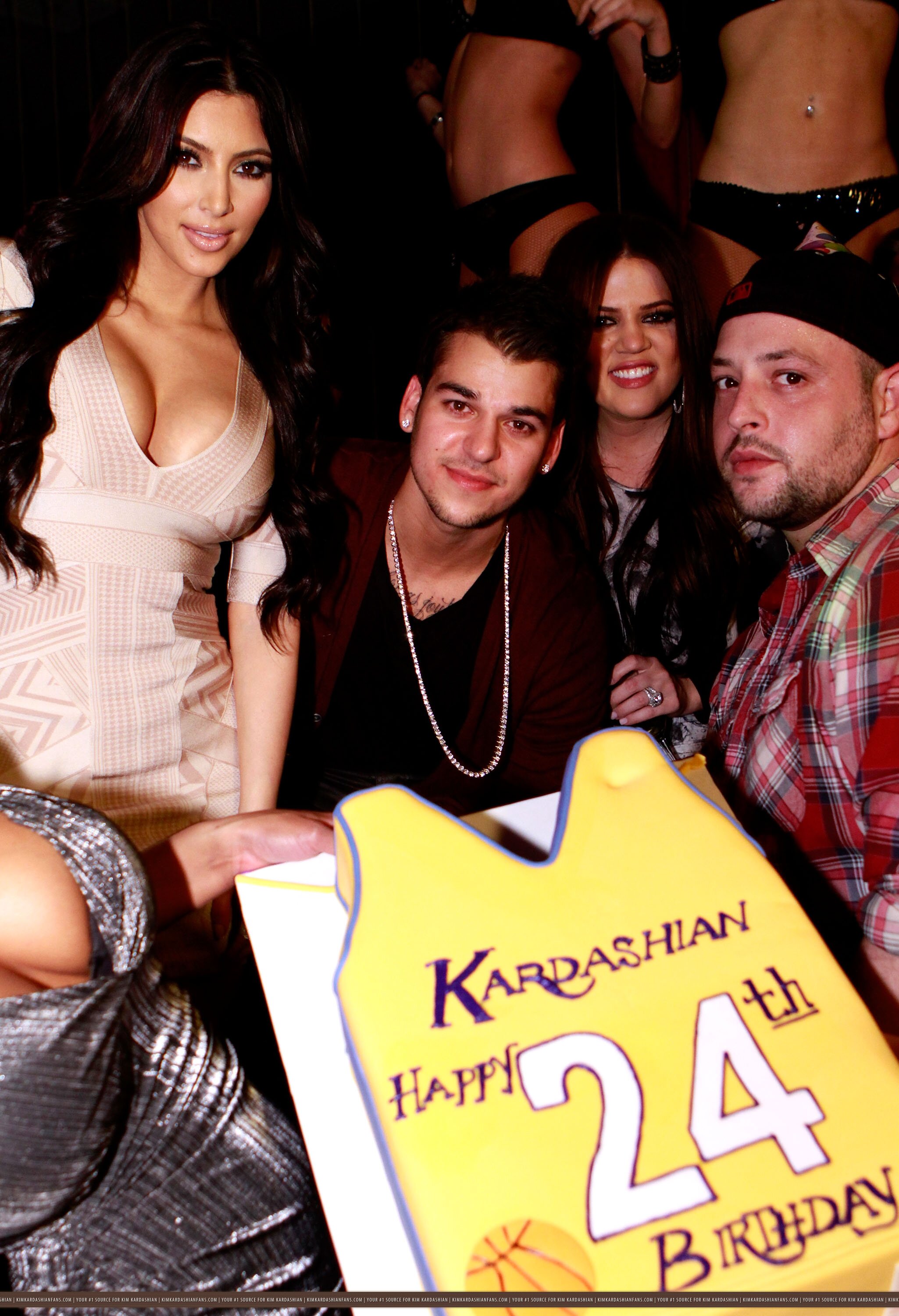 Rob Kardashian celebrates His 24th Birthday At Jet nightclub At The Mirage Hotel And Casino