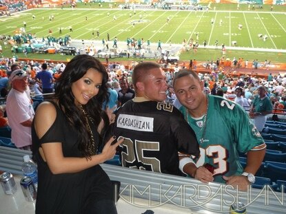Kardashian for the Saints