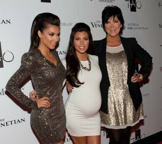 Kim Kardashian & Kris Jenner Celebrate