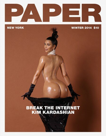 Kim Kardashian Nude Cover